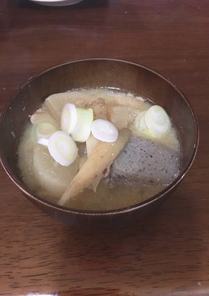 手抜き!でも絶品!シンプル豚汁-レシピのメイン写真