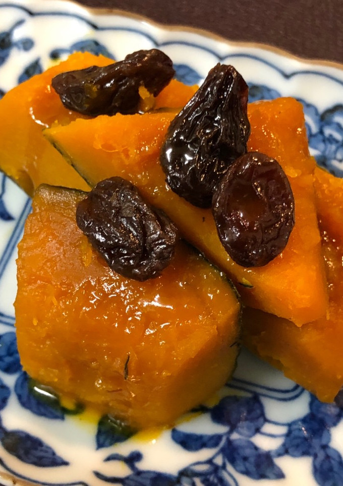 かぼちゃと干し葡萄の甘煮-レシピのメイン写真