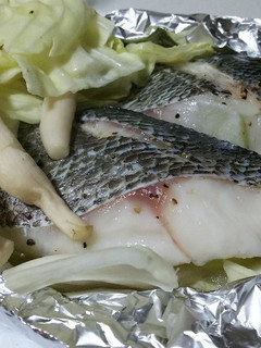 すずきのホイル焼き-レシピのメイン写真
