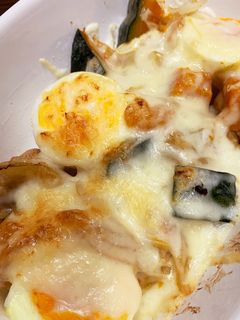 鶏とゆで卵のグラタン-レシピのメイン写真