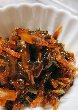 簡単大根と生姜の佃煮♡大根の皮消費♡-レシピのメイン写真