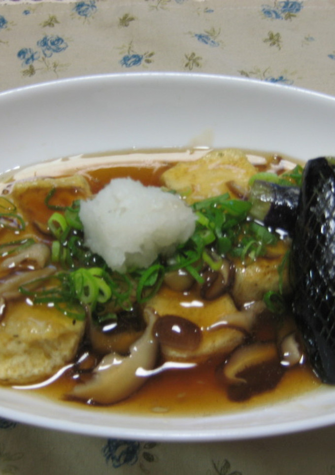 *揚げだし豆腐きのこあんかけ＊-レシピのメイン写真