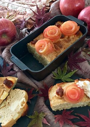 ☘林檎とチーズのおからパウンドケーキ-レシピのメイン写真