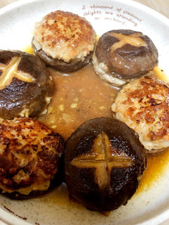 しいたけの肉詰め バタぽん-レシピのメイン写真