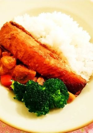 ご飯がもりもり進む！タンドリーサーモン-レシピのメイン写真