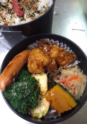 今週の水曜日のお弁当-レシピのメイン写真