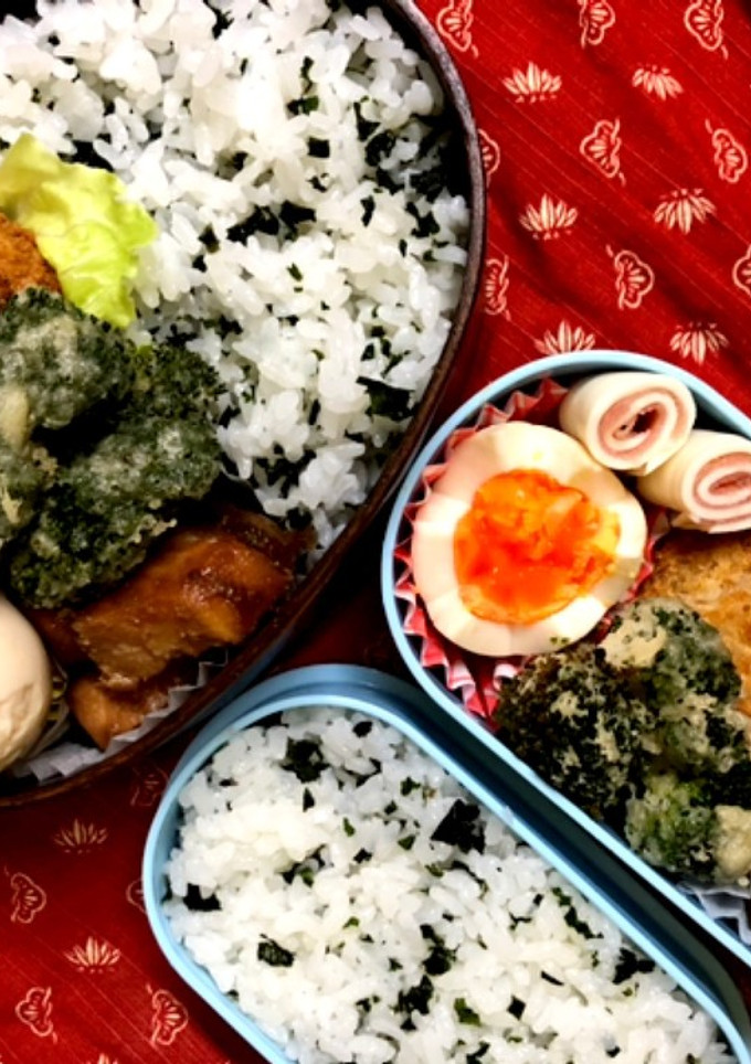 娘と息子の弁当-レシピのメイン写真