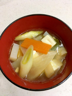 けんちん汁 精進料理-レシピのメイン写真