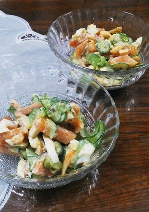柿のサラダ-レシピのメイン写真