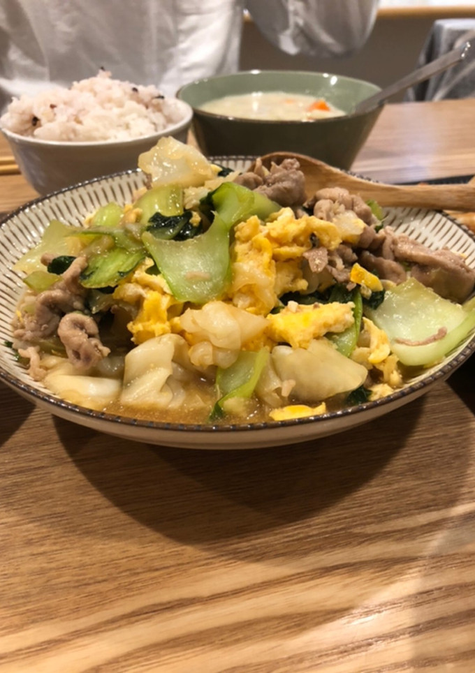 豚肉とチンゲンサイと卵の炒め物★-レシピのメイン写真