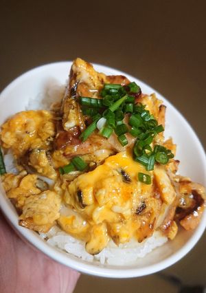 ベーコンエッグ丼-レシピのメイン写真