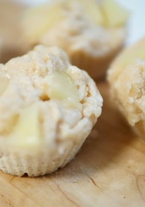 簡単！リンゴときな粉の米粉蒸しパン-レシピのメイン写真
