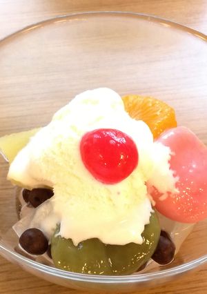 クリームあんみつ-レシピのメイン写真