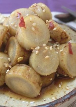 10分未満☆　ごぼうのピリ辛甘醤油漬け-レシピのメイン写真