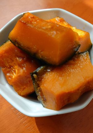我が家の基本。かぼちゃの煮物-レシピのメイン写真