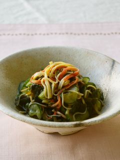 きゅうりとわかめの酢の物-レシピのメイン写真