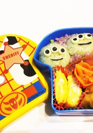 簡単！！トイストーリー キャラ弁-レシピのメイン写真