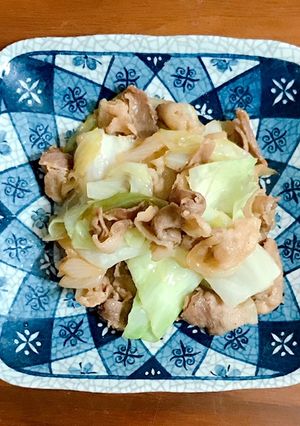 お肉とキャベツのポン酢炒め-レシピのメイン写真
