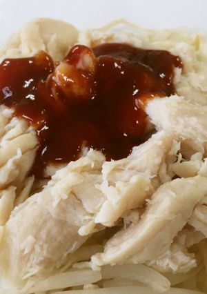サラダチキン（ほぐし）でよだれ鶏-レシピのメイン写真