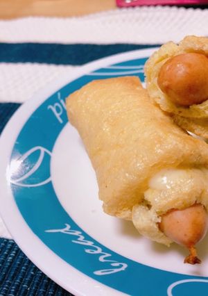 簡単！低糖質チーズハットグ風！-レシピのメイン写真