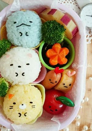 キャラ弁☆真ん丸おにぎり すみっコぐらし-レシピのメイン写真