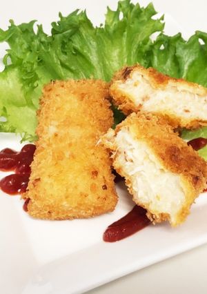カニクリームコロッケ(シンプルに蟹の身)-レシピのメイン写真