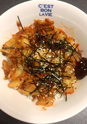 修羅場のキムチ丼-レシピのメイン写真