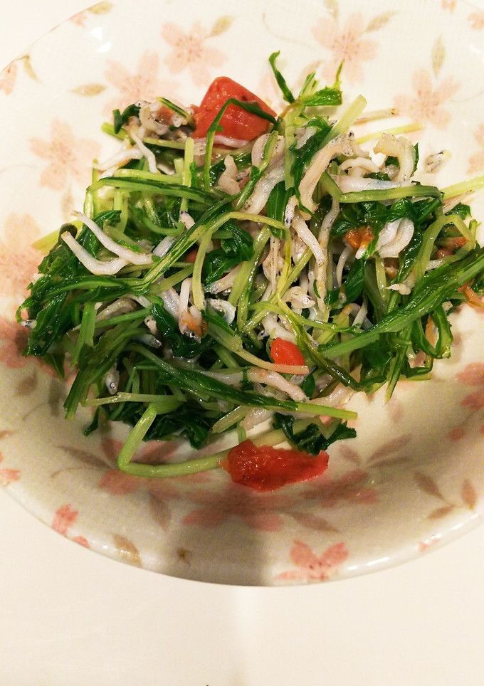 水菜とちりめんじゃこの梅和え-レシピのメイン写真