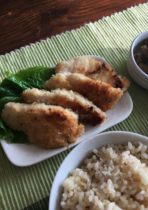 鶏胸肉でもしっとり♡揚げ焼きチキンカツ-レシピのメイン写真