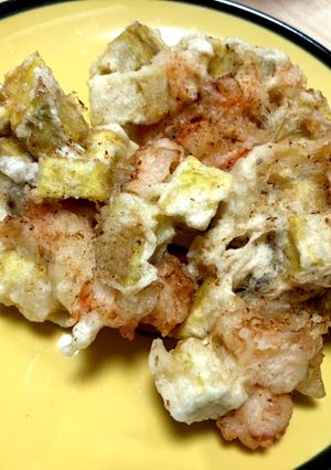 さつまいもとエビのかき揚げ-レシピのメイン写真
