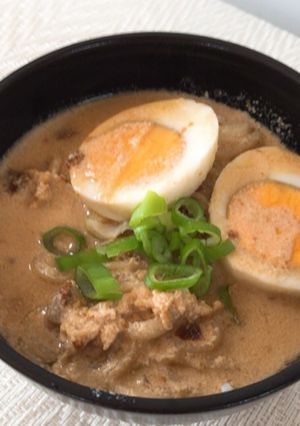 豆乳味噌とんこつ風ラーメン♬-レシピのメイン写真