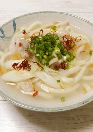 体がポカポカ♪サムゲタン風うどん-レシピのメイン写真