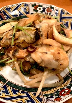 牡蠣の醤油麹炒め-レシピのメイン写真