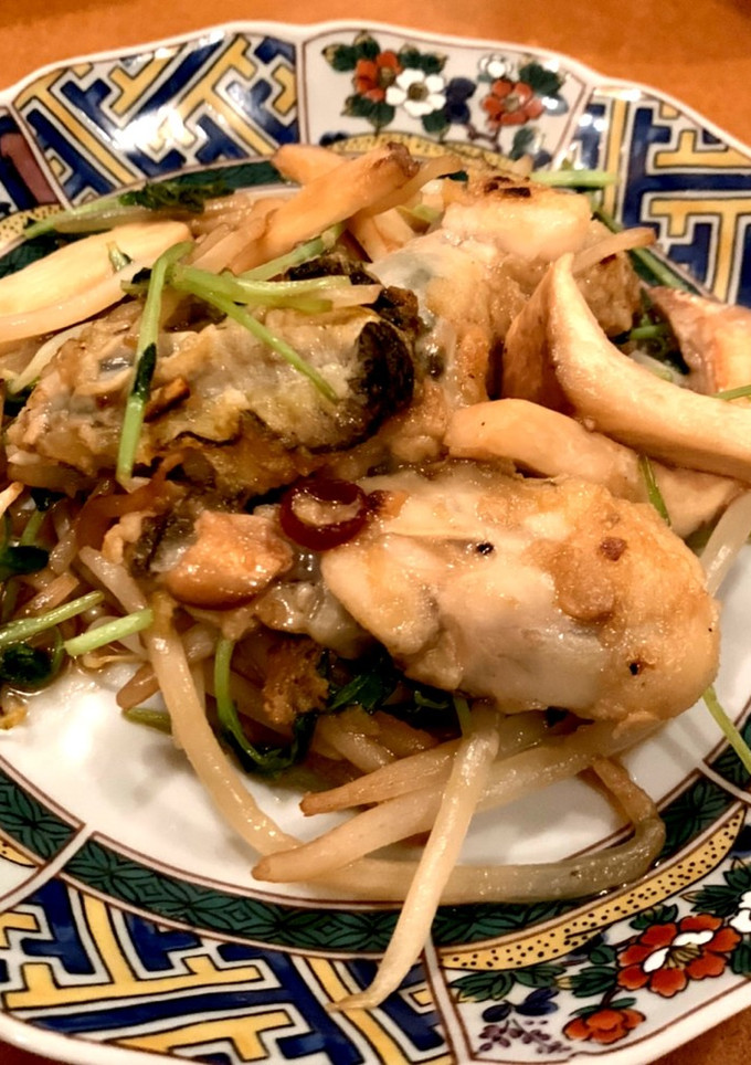 牡蠣の醤油麹炒め-レシピのメイン写真