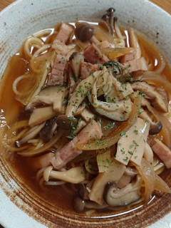 たっぷりきのこのスープパスタ-レシピのメイン写真