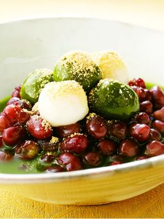 桑抹茶☆ぜんざい-レシピのメイン写真