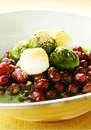 桑抹茶☆ぜんざい-レシピのメイン写真