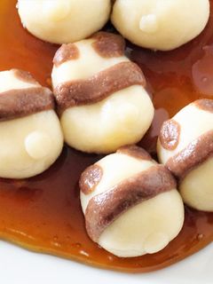 パンダの大豆みたらし団子-レシピのメイン写真