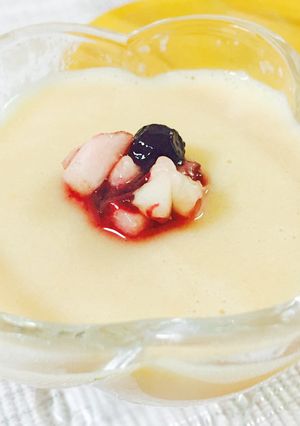 離乳食レシピ★白桃とトマトの大豆ムース-レシピのメイン写真