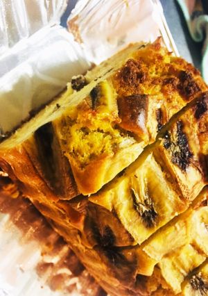 バナナとくるみのパウンドケーキ-レシピのメイン写真