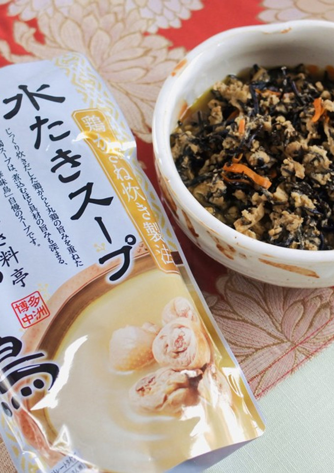 ★簡単★ひき肉とひじきの煮物-レシピのメイン写真