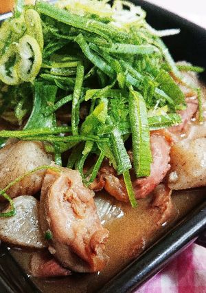 砂肝とこんにゃくのにんにくしょうが醤油煮-レシピのメイン写真