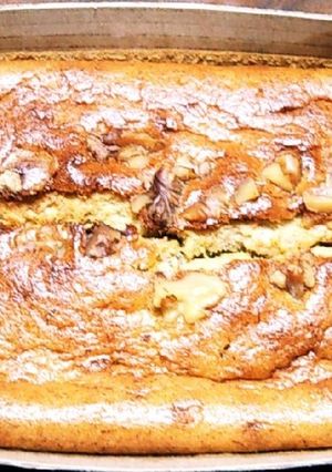 ナッツたっぷりヘルシーバナナケーキ-レシピのメイン写真