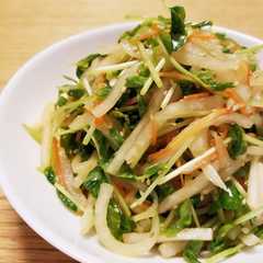 รูปของ 簡単副菜⭐大根と豆苗の中華サラダ