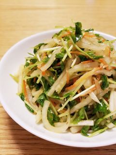 簡単副菜⭐大根と豆苗の中華サラダ-レシピのメイン写真