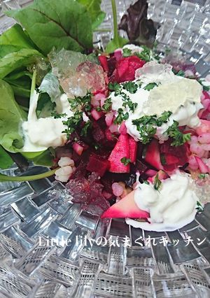 ビーツとモッツアレラチーズのサラダ-レシピのメイン写真