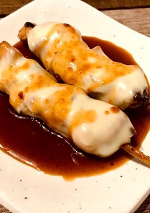 焼き鳥アレンジ〜チーズタッカルビ風〜-レシピのメイン写真