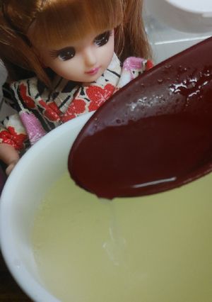 リカちゃん♡魚だし(鰆の稚魚ver.)ꕤ-レシピのメイン写真