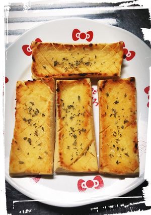 高野豆腐のガーリックトースト-レシピのメイン写真