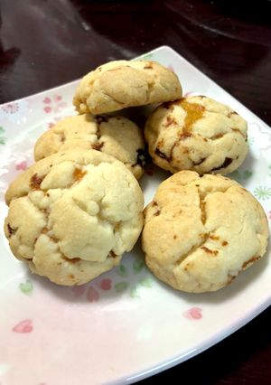 卵なし カボチャチーズ餡入りクッキー-レシピのメイン写真